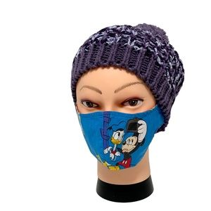 MICKEY MOUSE #SELFIE Printed Face Mask